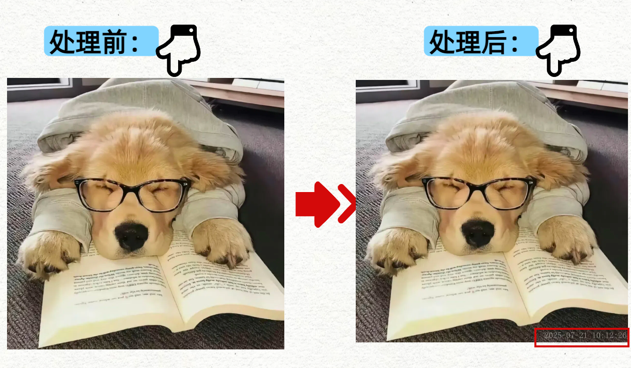图片批量加水印效果预览